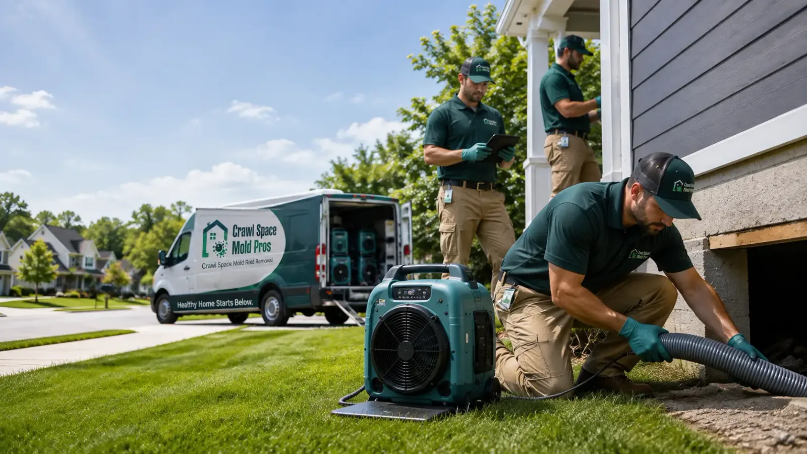 Crawl Space Mold Removal in Conway, PA